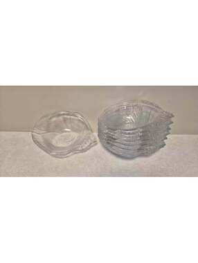 Studio Nova Crystal Shell Bowls – Set of 8 Made in Japan